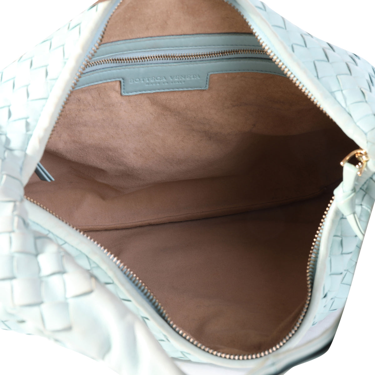 Intrecciato Woven Nappa Leather Large Veneta Hobo Bag