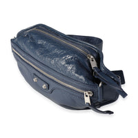 Balenciaga Navy Leather Neo Lift Belt Bag