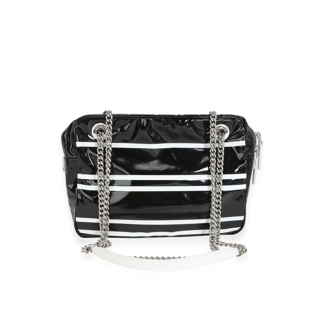 Chanel Black & White Vinyl La Pausa Camera Bag, myGemma