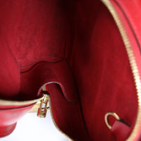 Louis Vuitton Red Epi Leather Mabillon Backpack