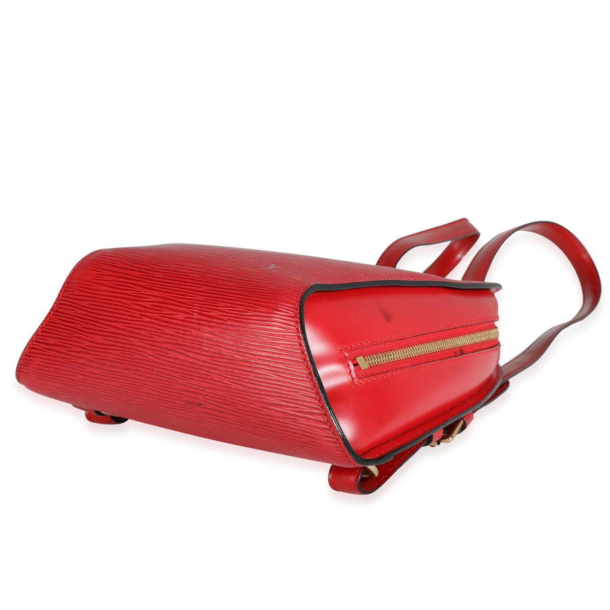Louis Vuitton Red Epi Leather Mabillon Backpack Bag Louis Vuitton