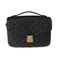 Louis Vuitton Black Monogram Empreinte Pochette Métis