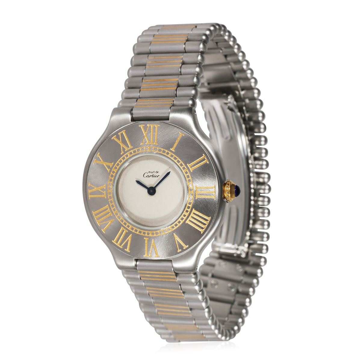 Cartier Le Must De Cartier 21 90113 Women's Watch in  Stainless Steel