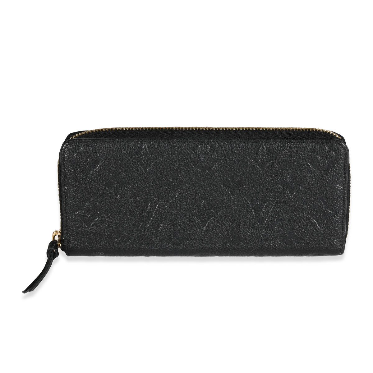 Newest addition - clemence wallet in black empreinte leather