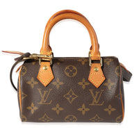 Louis Vuitton Vintage Monogram Canvas Mini Sac HL Speedy