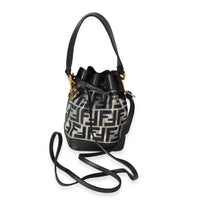 Fendi Black Pvc Mini Mon Tresor Bucket Bag | Mygemma | Item #118135