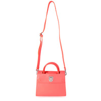 Dior Coral Grained Calfskin Mini Diorever Bag