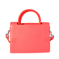 Dior Coral Grained Calfskin Mini Diorever Bag