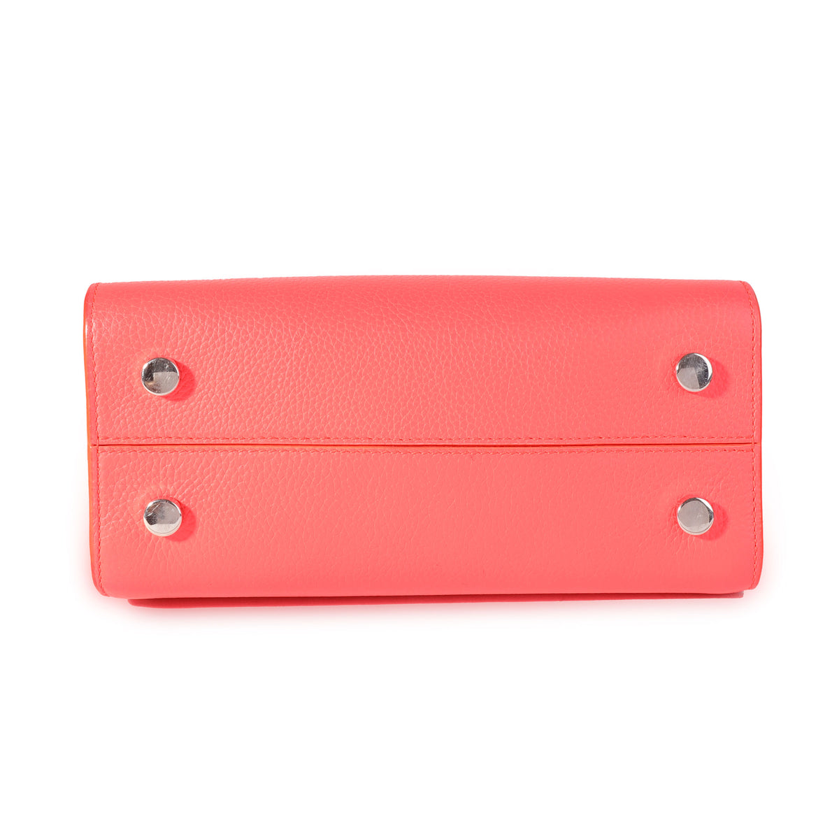 Dior Coral Grained Calfskin Mini Diorever Bag