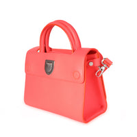 Dior Coral Grained Calfskin Mini Diorever Bag