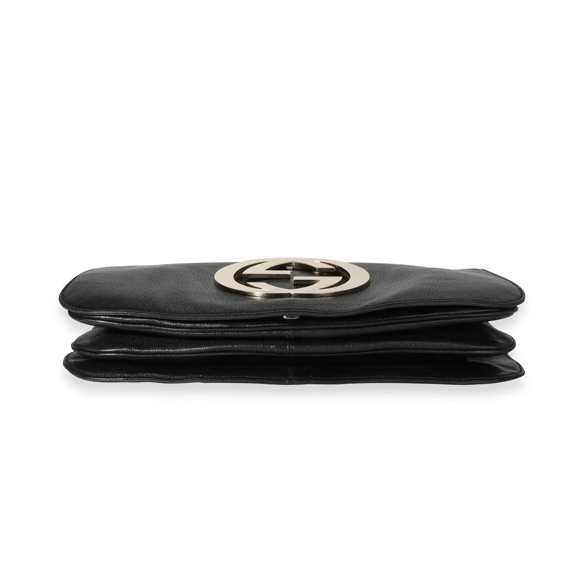 Gucci Continental Flap Wallet MicroGuccissima Black in Leather with  Silver-tone - US