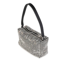 Alexander Wang Black Mesh & Rhinestone Heiress Pouch