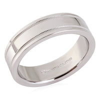 Tiffany & Co. Together Essentials Double Milgrain 6 mm Band in 950 Platinum