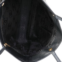 Chanel Black Vintage Caviar Timeless Tote