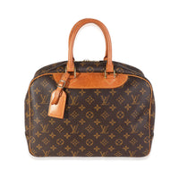 Brown Monogram Canvas Deauville Bag