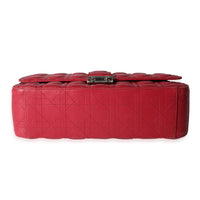 Dior Red Cannage Quilted Miss Dior Promenade Flap Bag