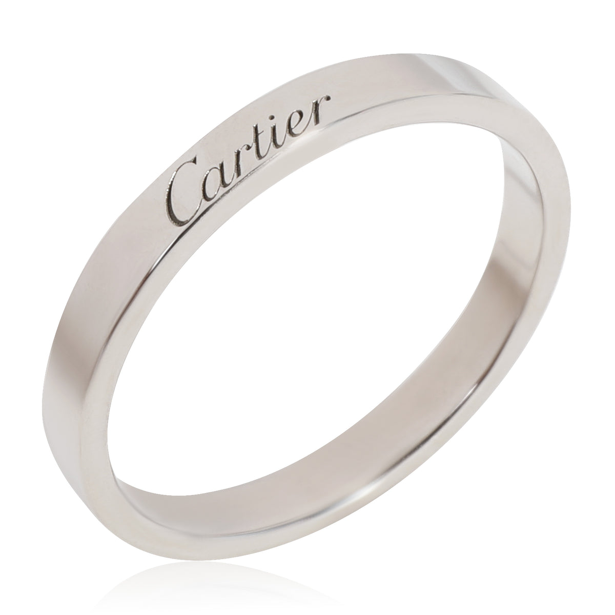 Cartier C De Cartier Wedding Band in Platinum