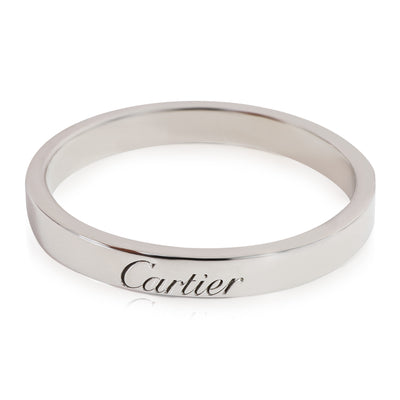 Cartier C De Cartier Wedding Band in Platinum