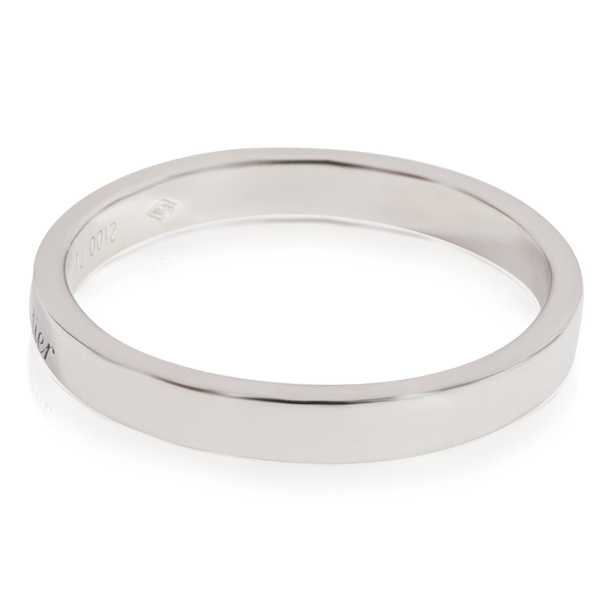 Cartier C De Cartier Wedding Band in Platinum