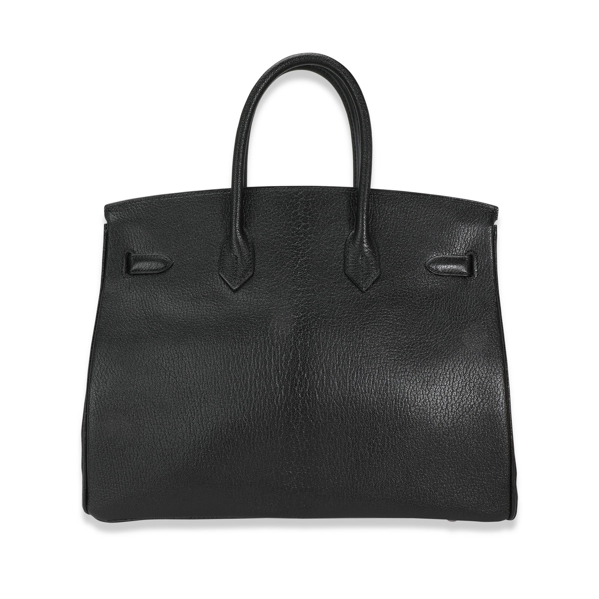 Hermès Black Chévre De Coromandel Birkin 35 PHW