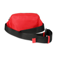 Versace Red Nylon La Medusa Belt Bag