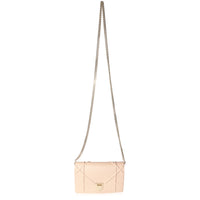 Dior Nude Grained Calfskin Leather Diorama Wallet on Chain Bag