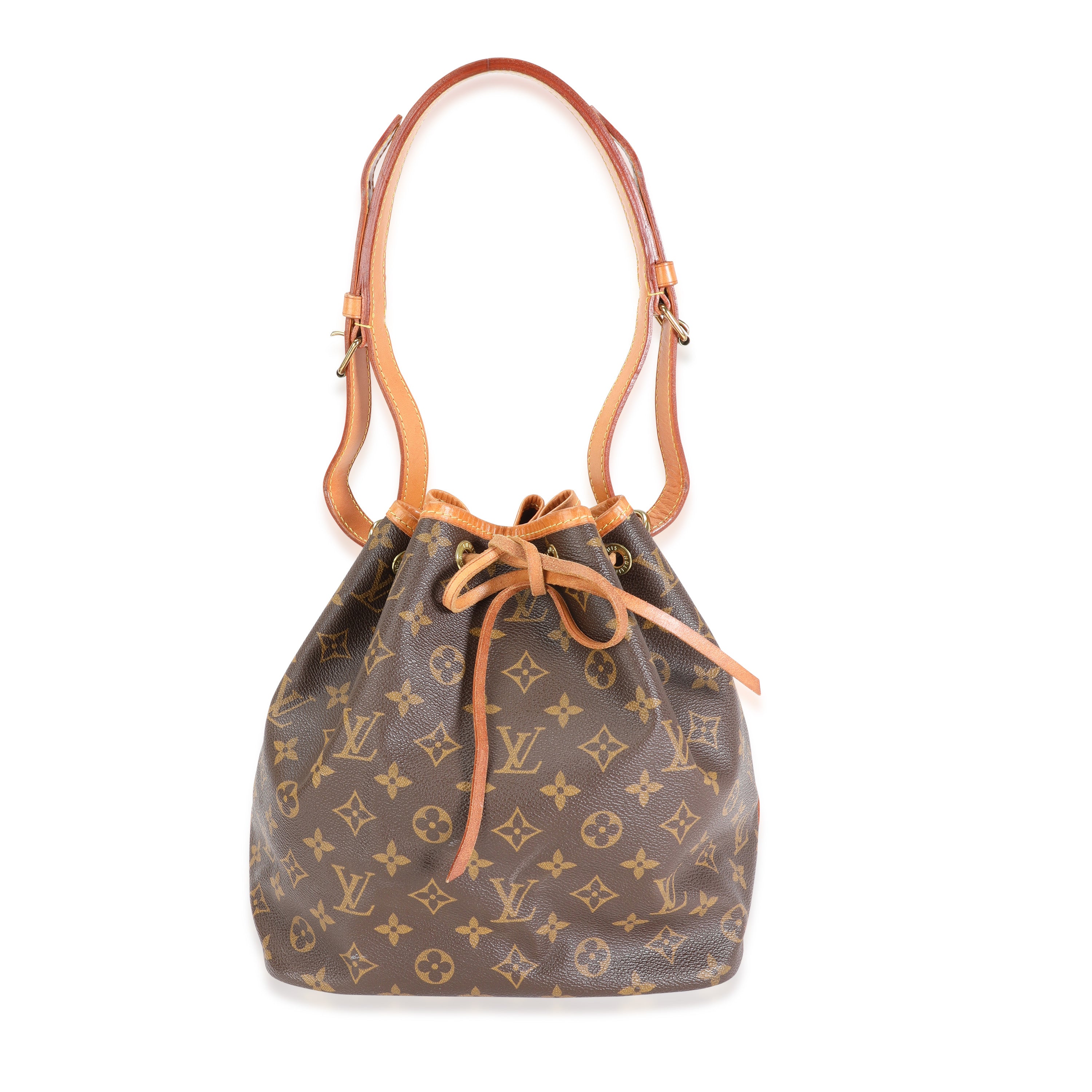 Louis Vuitton Petit Noe Bucket Bag Shoulder Hobo Monogram