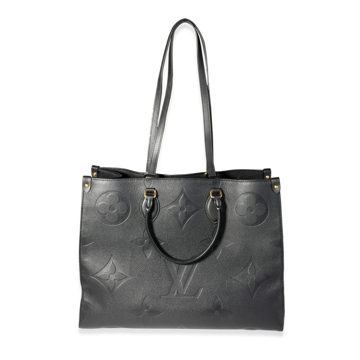 Louis Vuitton Black Empreinte Leather Onthego GM