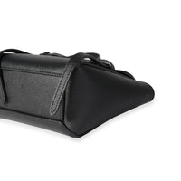 Celine Black Grained Calfskin Pico Belt Bag