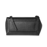 Celine Black Grained Calfskin Pico Belt Bag