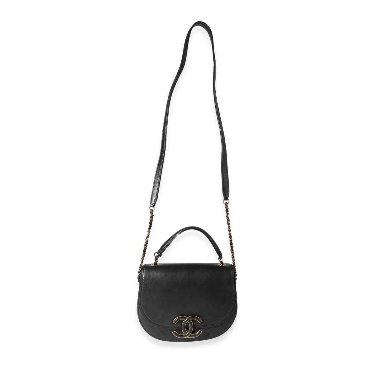 Chanel Black Quilted Calfskin Coco Curve Flap Bag, myGemma, DE