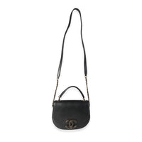 Chanel Black Quilted Calfskin Coco Curve Flap Bag