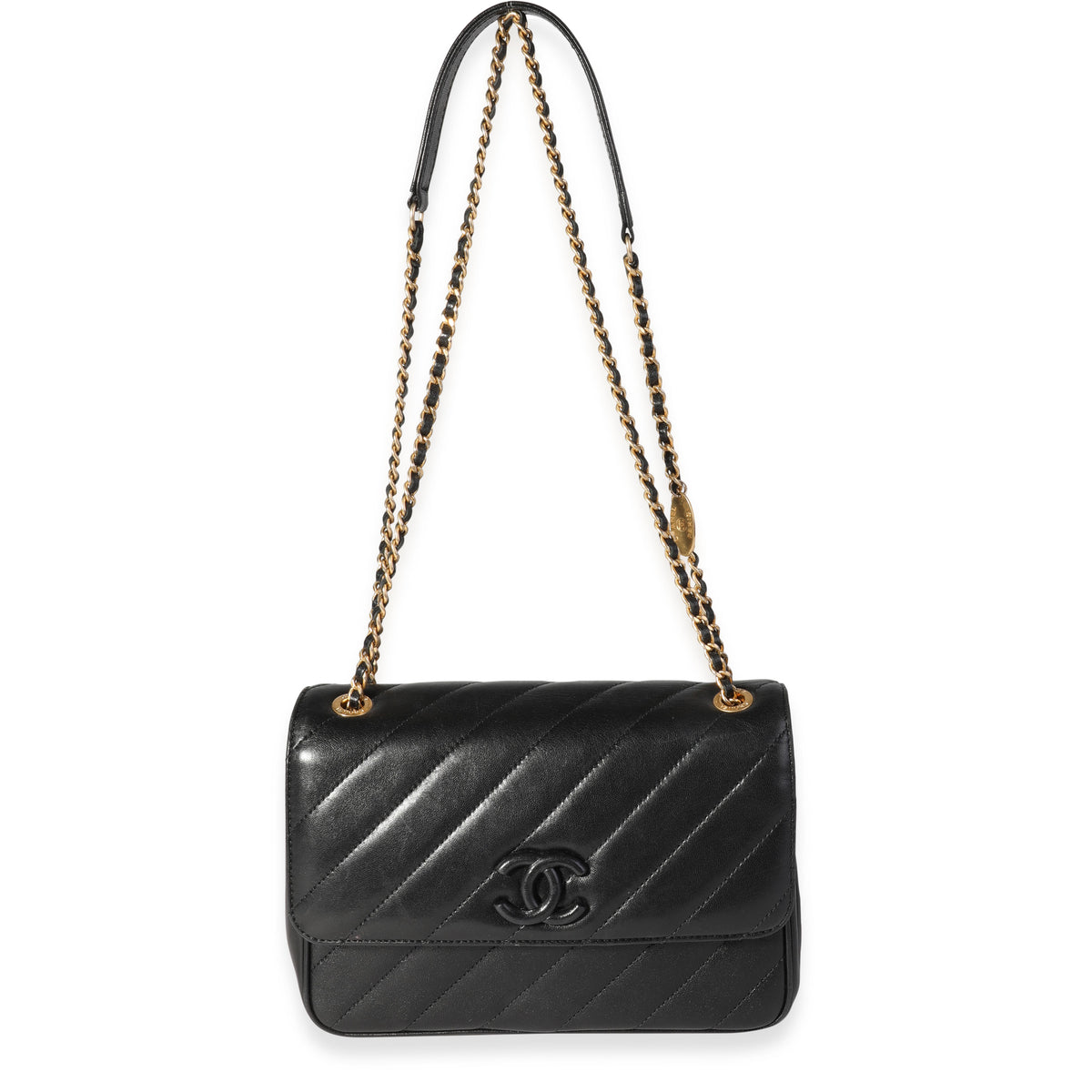 Chanel Black Quilted Calfskin Coco Vintage Flap Bag, myGemma
