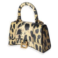 Balenciaga Hourglass Medium Limited Edition Leopard Printed Bag ○ Labellov  ○ Buy and Sell Authentic Luxury