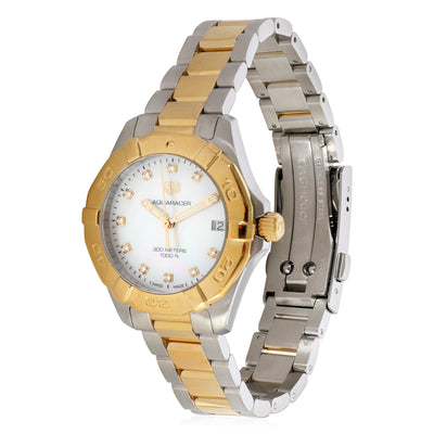 Tag Heuer Aquaracer WBD1322.BB0320 Unisex Watch in  Stainless Steel/Gold Plate