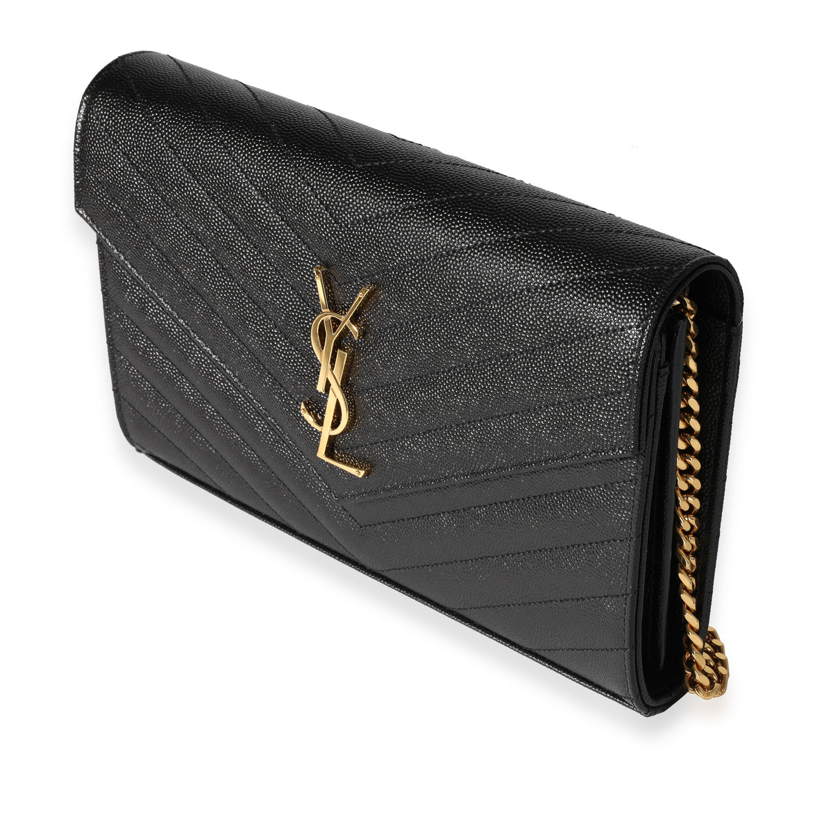 Yves Saint Laurent, Bags, Ysl New Monogramme Small Grain De Poudre Envelope  Wallet New 222 Collection