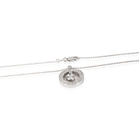 Roberto Coin Cento Pave Pendant in 18k White Gold 0.38 CTW