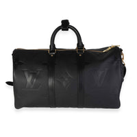 Black Monogram Empreinte Giant Keepall Bandoulière 45