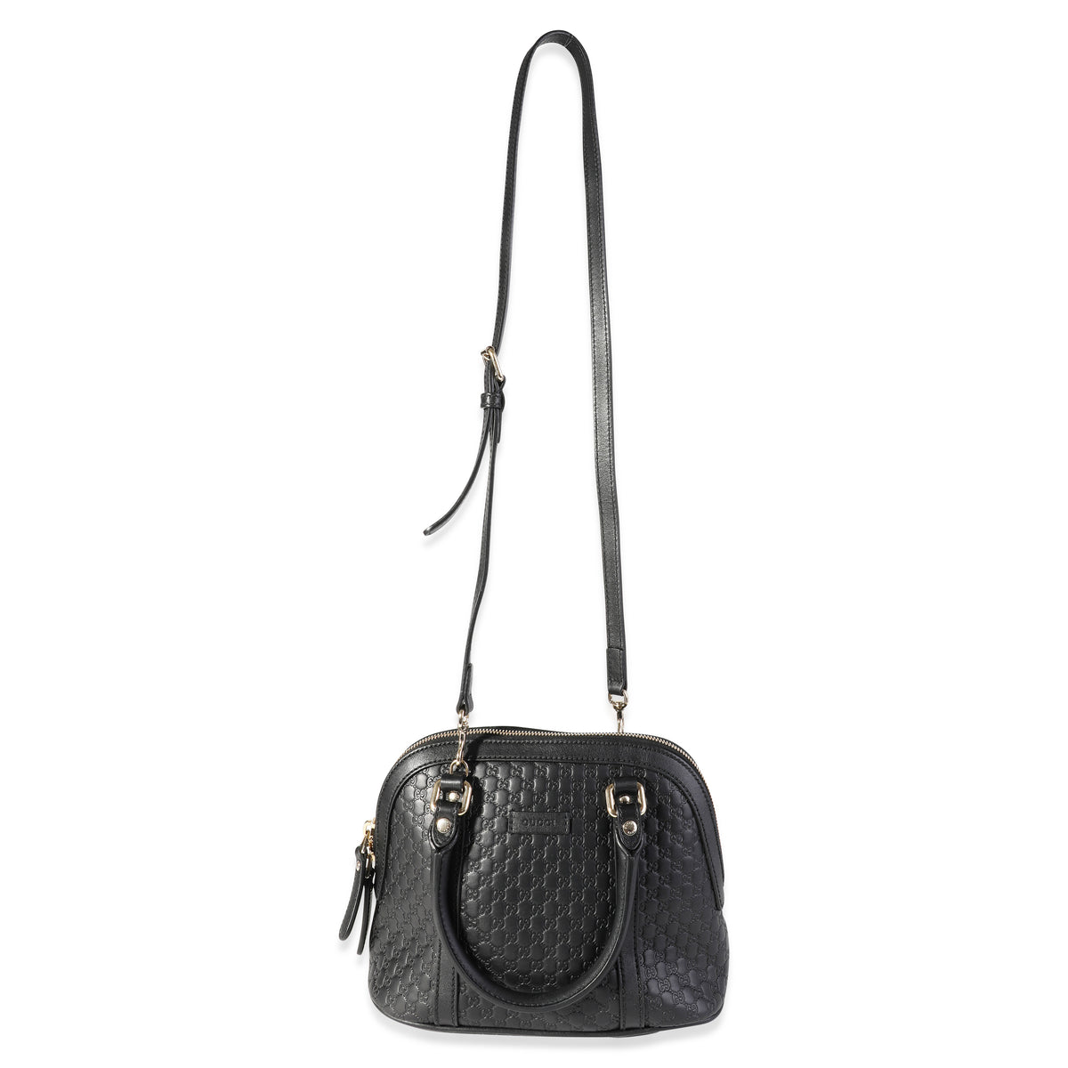 Gucci Black Microguccissima Leather Mini Dome Bag, myGemma, SG