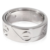 Cartier Astro Vintage  Love Ring in 18K White Gold
