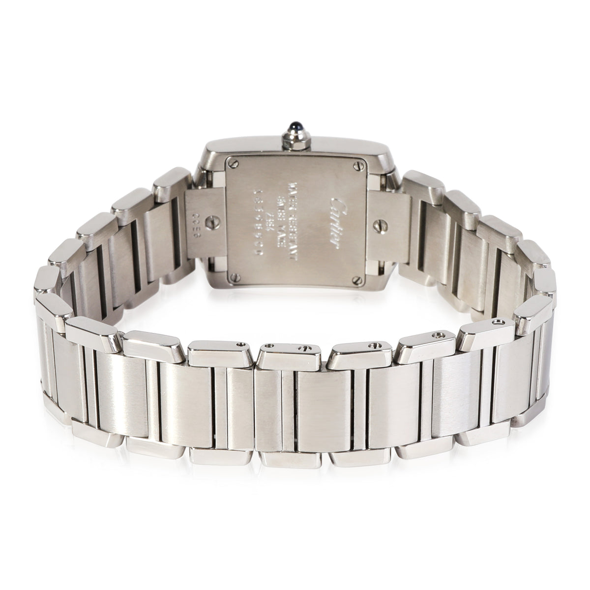 Cartier Tank Francaise W51008Q3 Womens Watch in  Stainless Steel