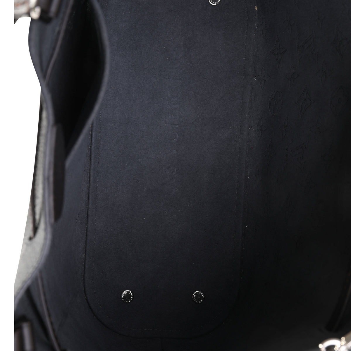 Louis Vuitton Girolata Handbag Mahina Leather Black 2239481
