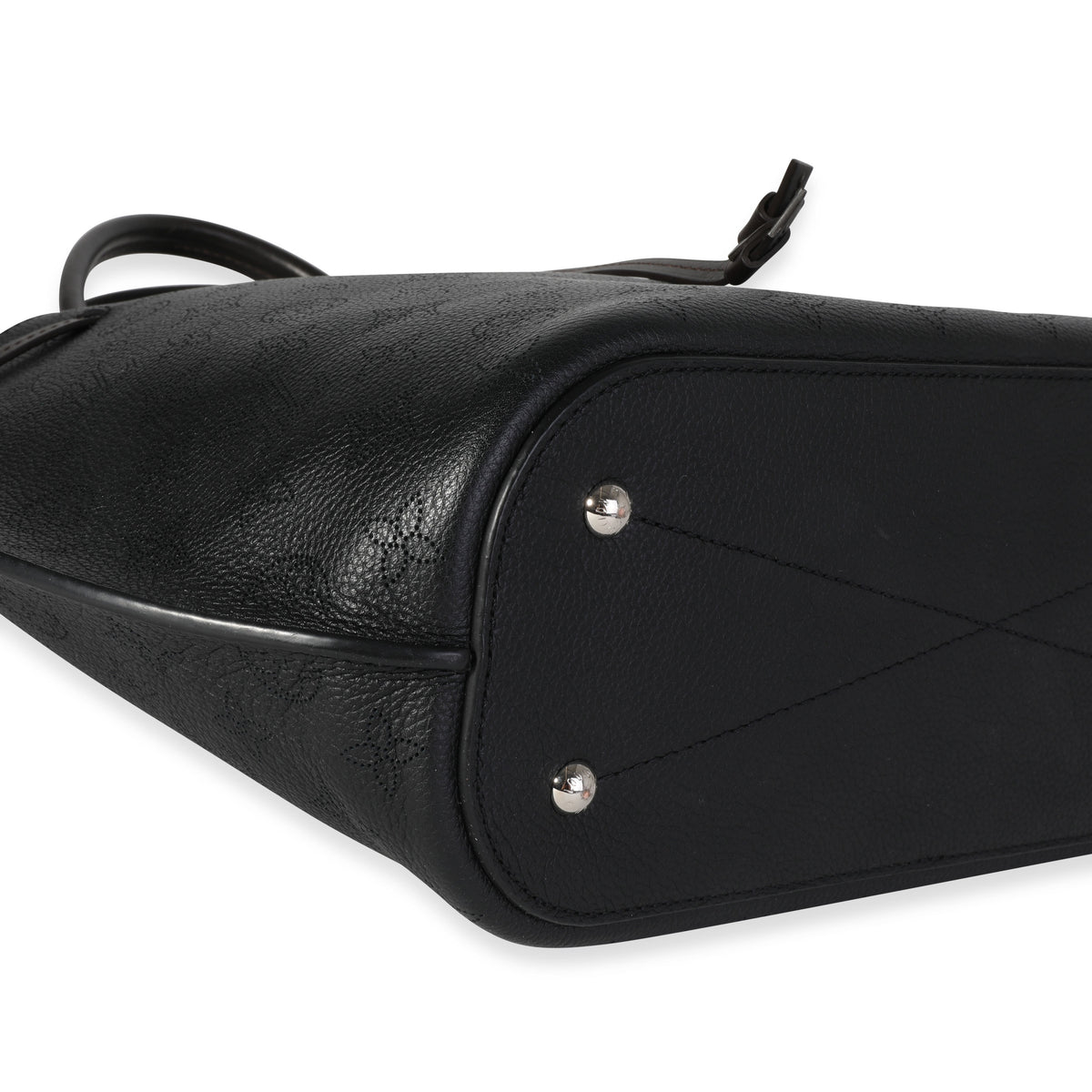 Louis Vuitton Black Mahina Leather Girolata Bag