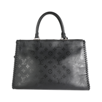 Louis Vuitton Black Monogram Leather Very Zipped Tote