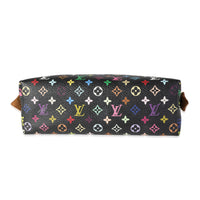 Louis Vuitton x Takashi Murakami Black Monogram Multicolore Cosmetic Pouch