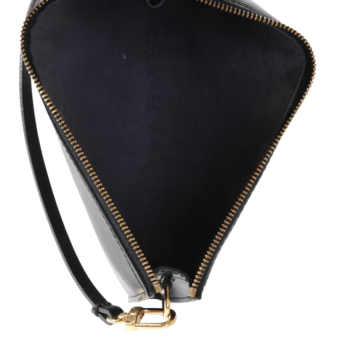 Louis Vuitton Black EPI Pochette Accessoires 24