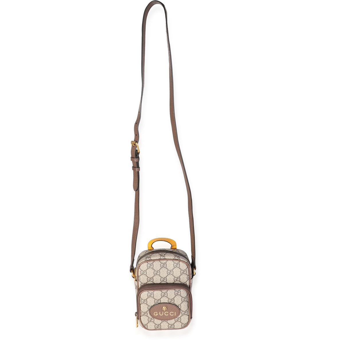 Brown Neo Vintage mini GG-canvas cross-body bag