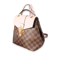 Louis Vuitton Damier Ebene & Magnolia Calfskin Clapton Backpack