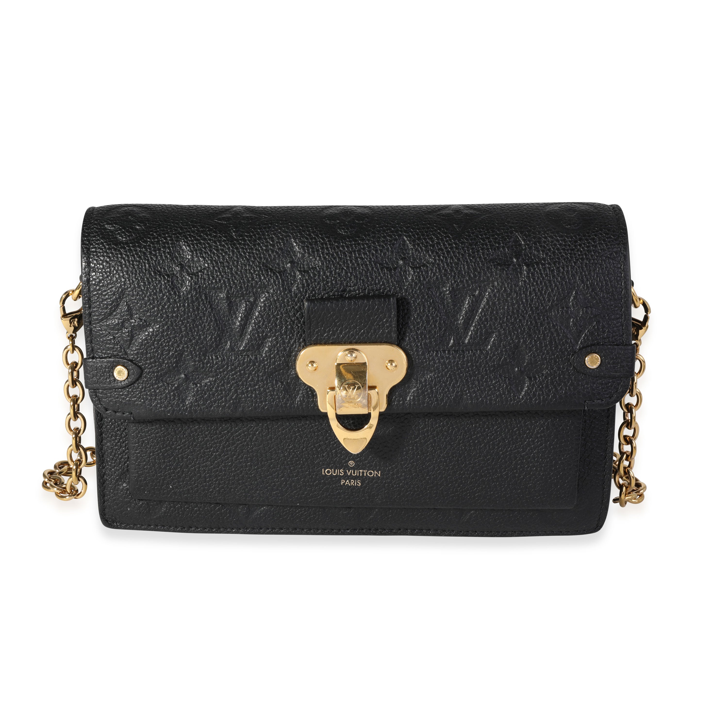 Louis Vuitton Empreinte Monogram Vavin Chain Wallet - Black Crossbody Bags,  Handbags - LOU819685