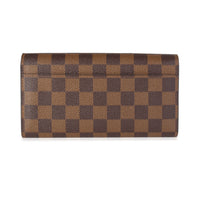 Louis Vuitton Damier Ebene Canvas Sarah Wallet